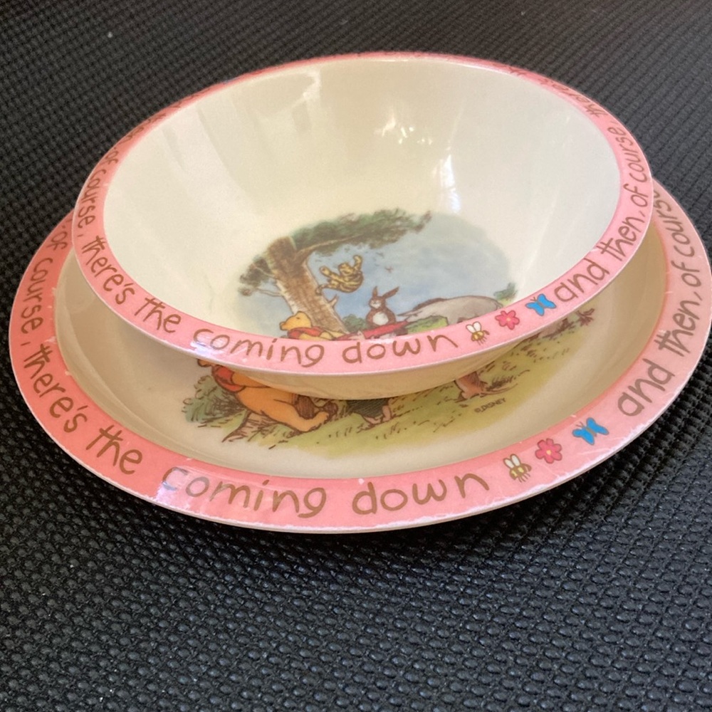 Winnie the Pooh Pink Dining Set